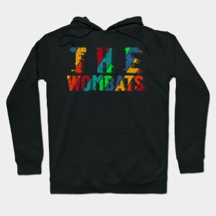 vintage color The Wombats Hoodie